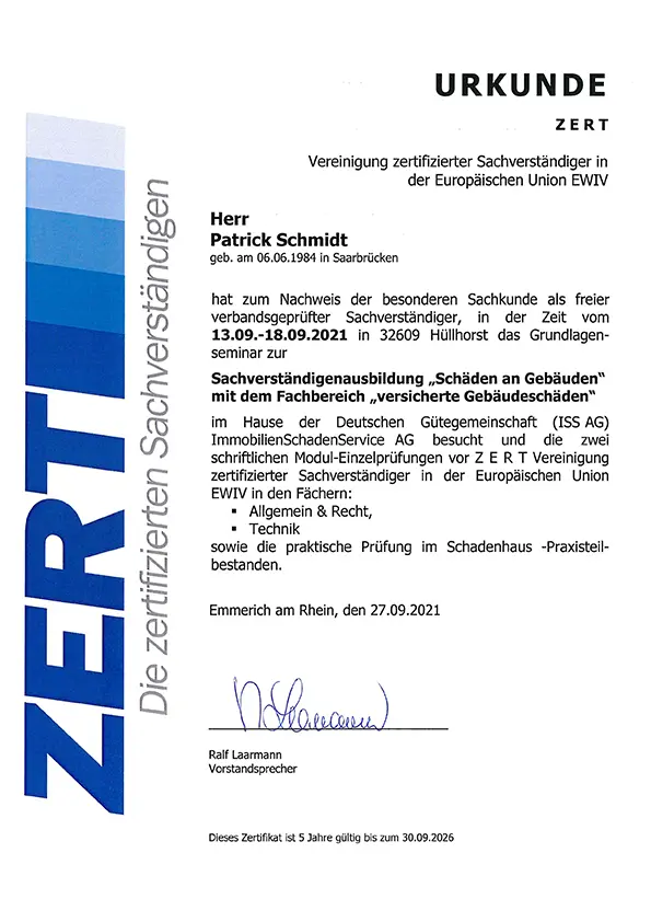 Urkunde-Zert-P.Schmidt